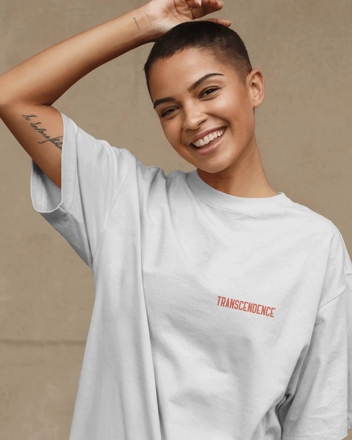 Transcendence oversized t-shirt